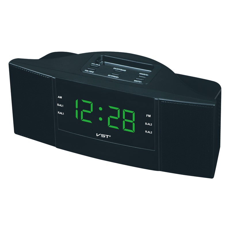 Clock Controlled Radio Clock With Am And Fm Channel Radio Led Clock Digital Radio Gift - Image 5